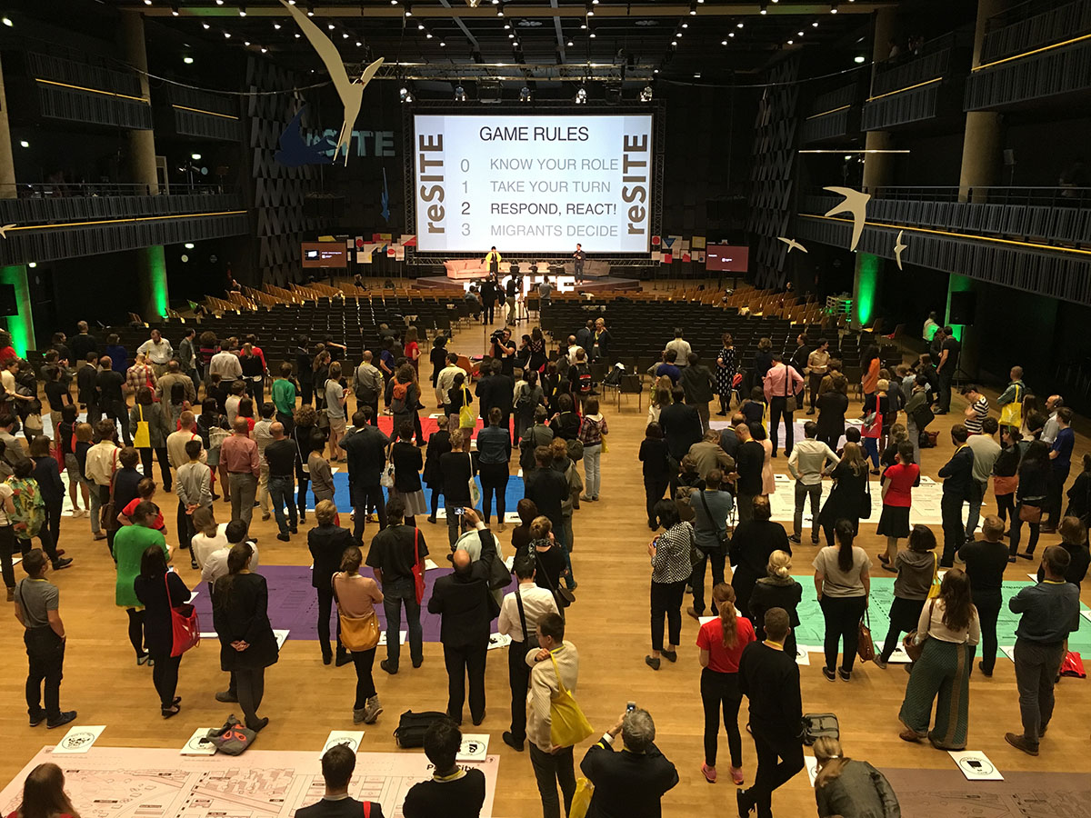Migrating Ideas: Play The City created Diverse Planning for Win-Win Situations at reSITE 2016