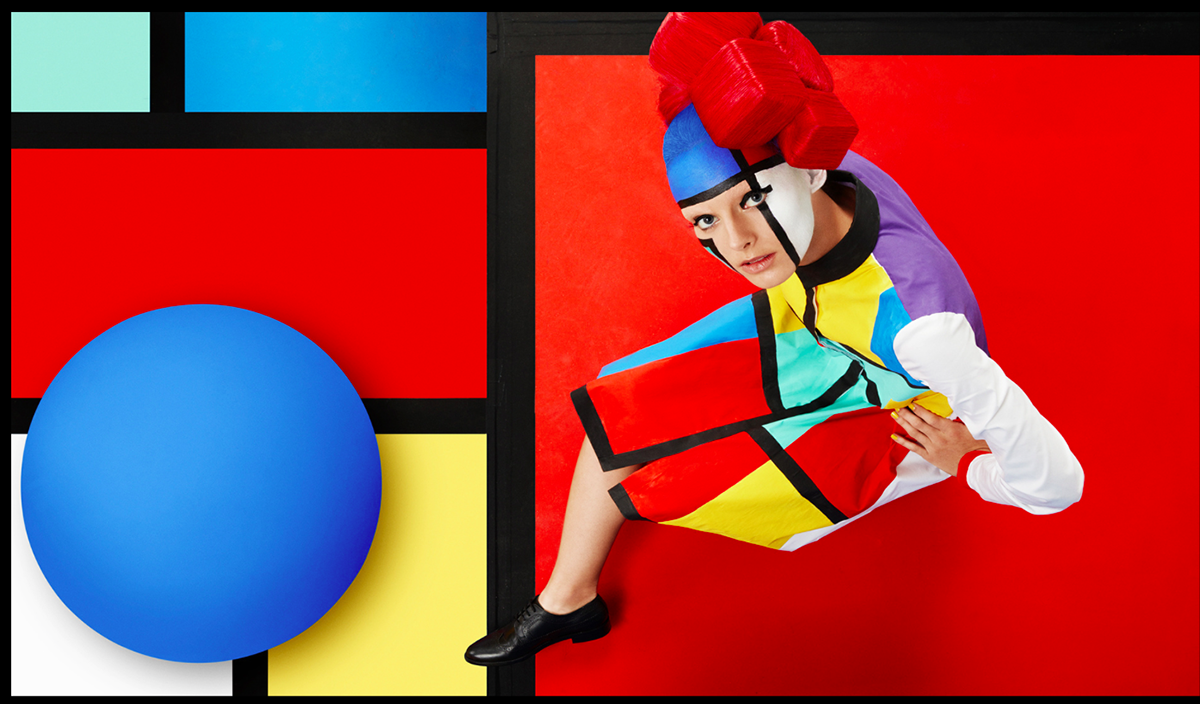 Sagmeister & Walsh created a series of pop-art paintings for Aïzone’s Fall/Winter 2016 campaign