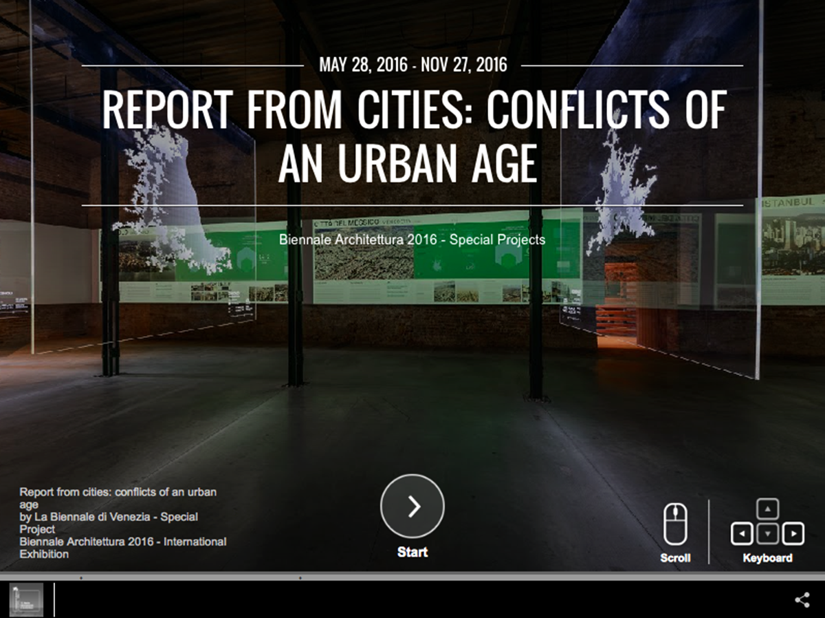 Venice Biennale and Google release the 15th International Architecture Exhibition as online catalog