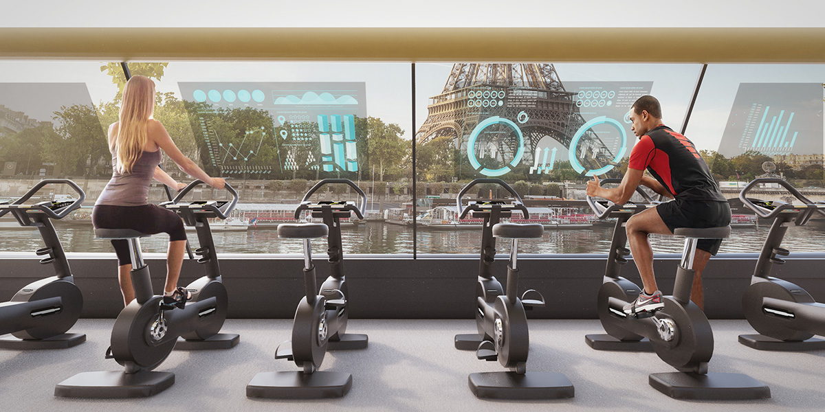 Carlo Ratti Associati unveils design for a human-powered gym boat