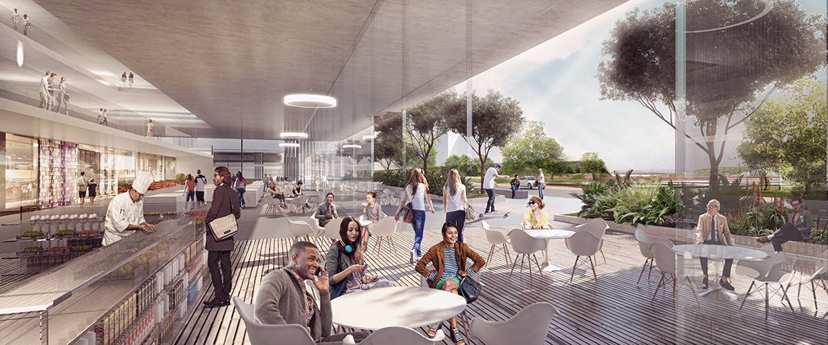 Carlo Ratti Associati unveils design for a floating plaza that uses submarine technologies in Florida