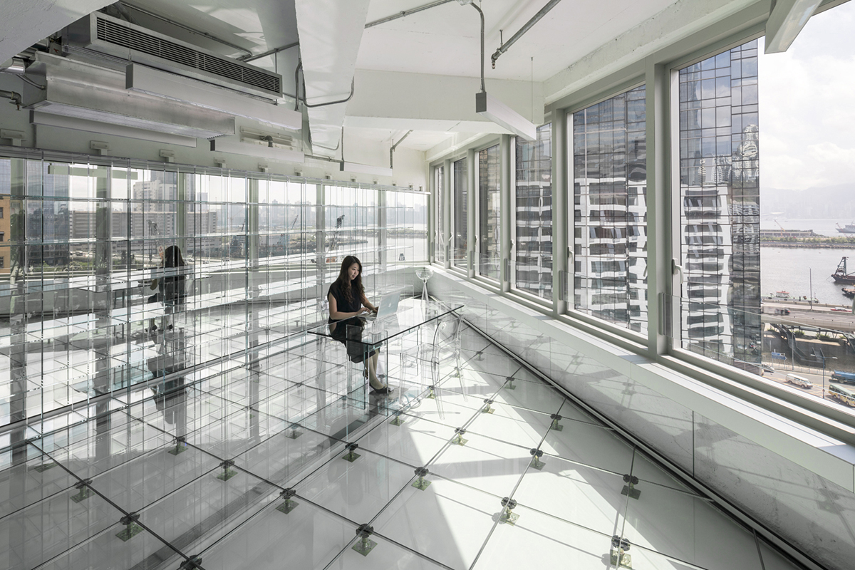 MVRDV transformed an ex-industrial building into offices in Hong Kong