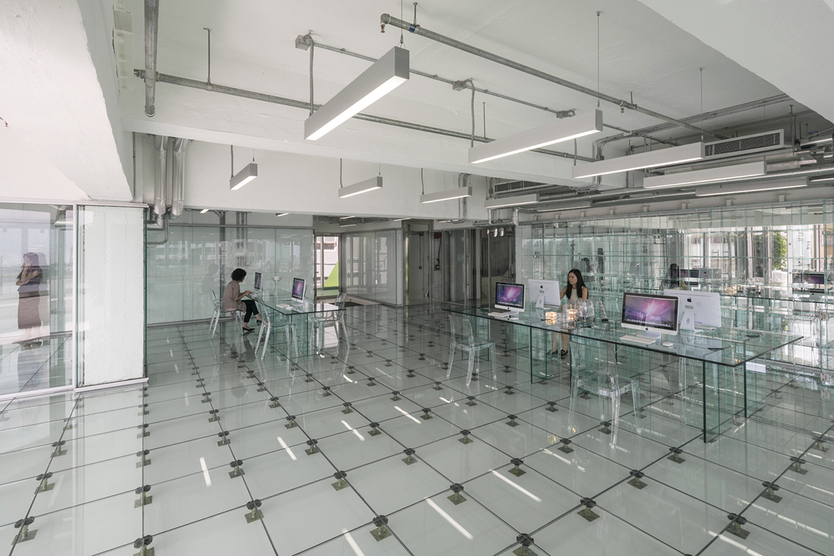MVRDV transformed an ex-industrial building into offices in Hong Kong