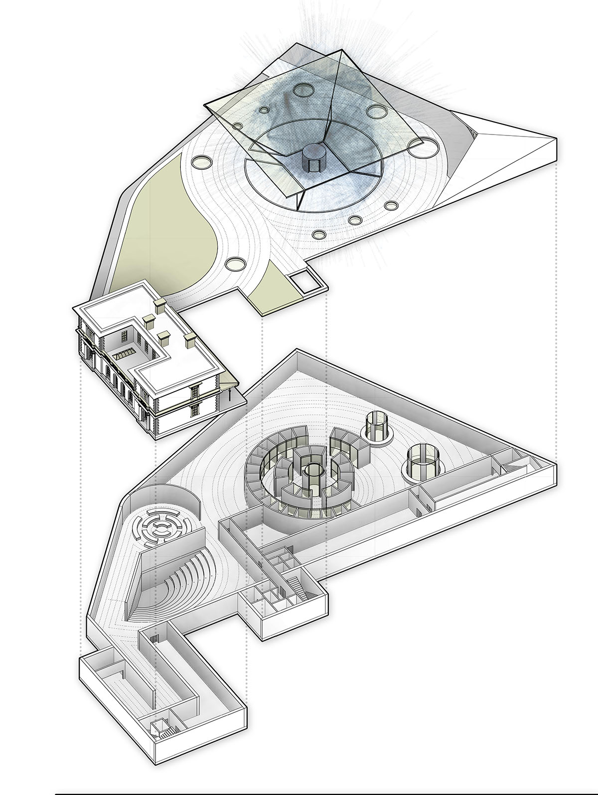 New London Internet Museum is built by using assemblage of crowd-sourced processes