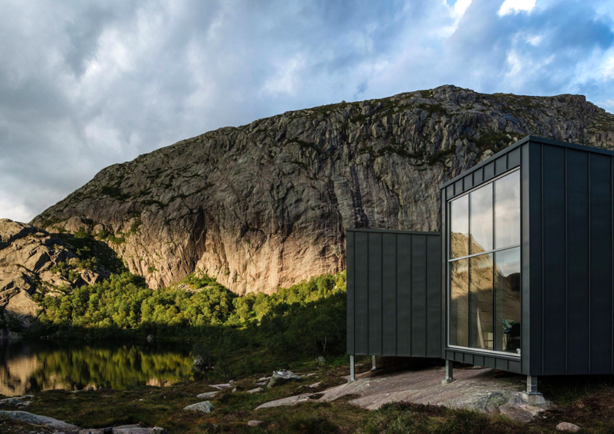 The 35 self-catering mountain lodges by KOKO Architects scattered on the rocky shores of Norway
