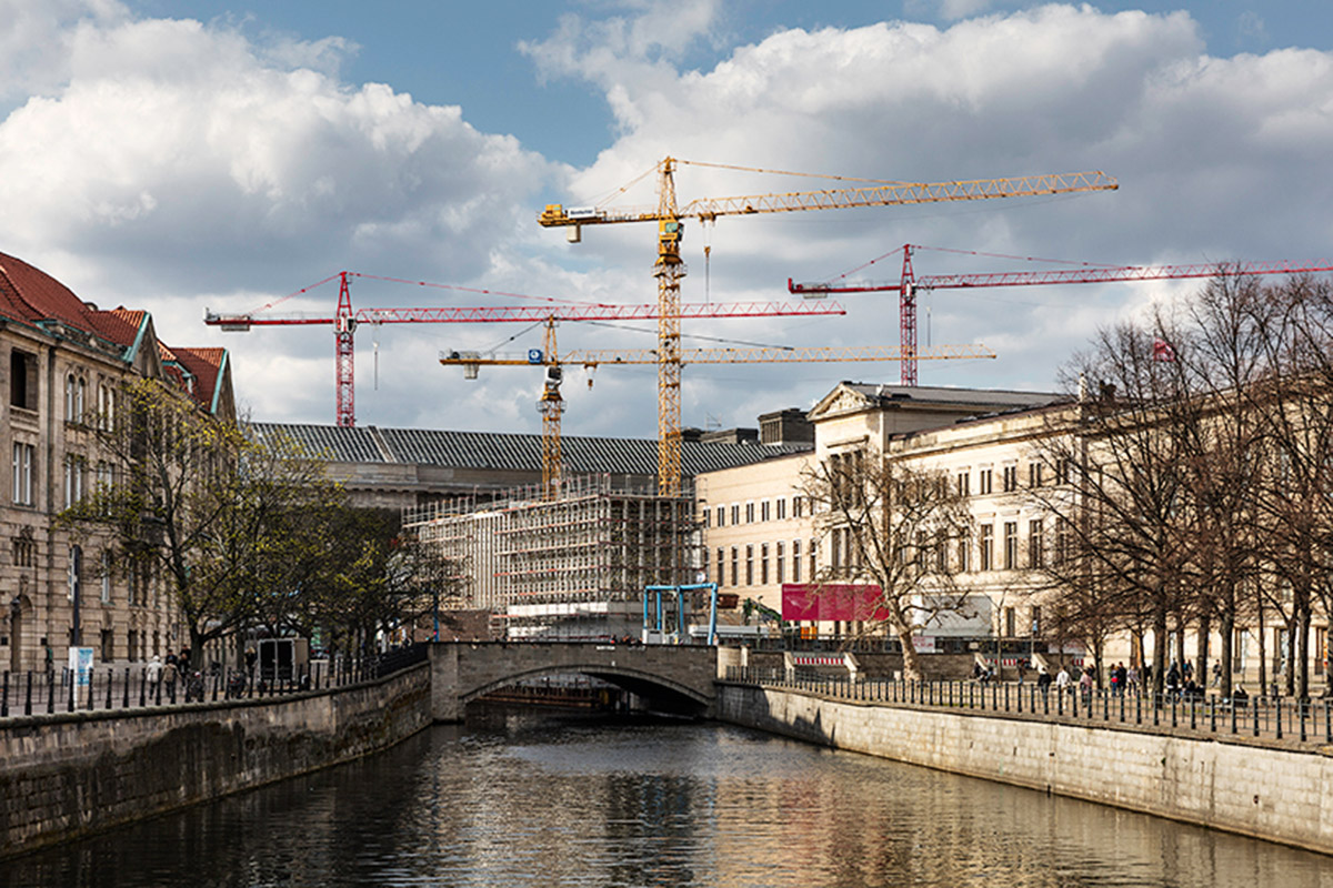 James Simon Galerie on Berlin’s Museum designed by David Chipperfield Architects nears completion