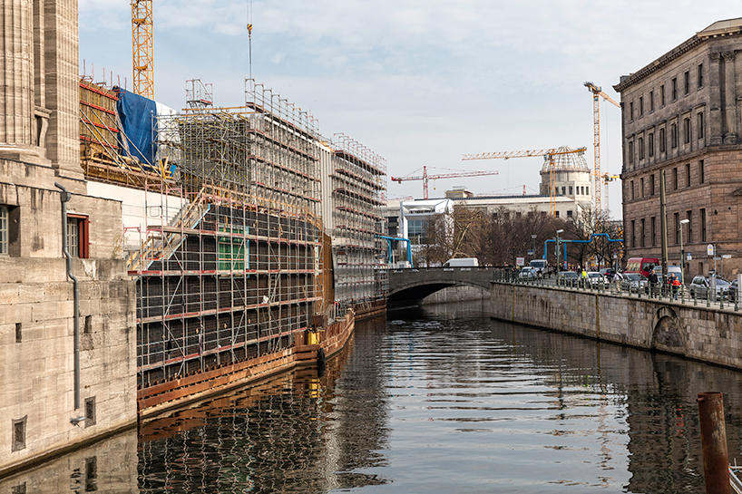 James Simon Galerie on Berlin’s Museum designed by David Chipperfield Architects nears completion
