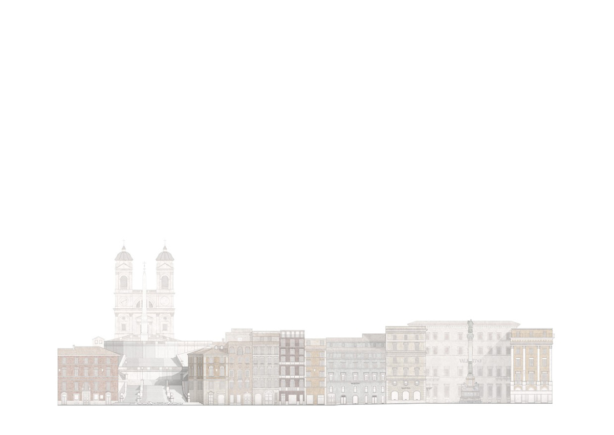 David Chipperfield Architects adds new materials and techniques to Valentino Roman Flagship store