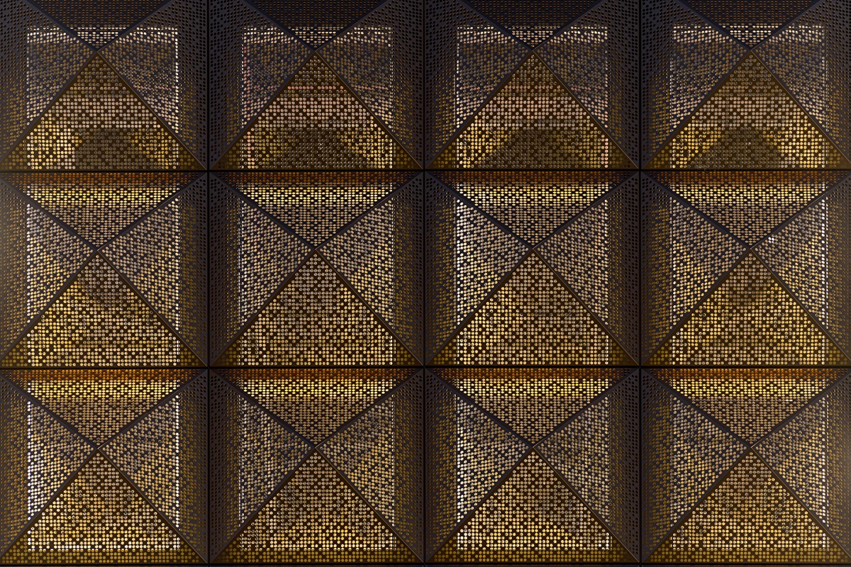 MVRDV and COBE opened ’gold-studded’ rock museum in Denmark