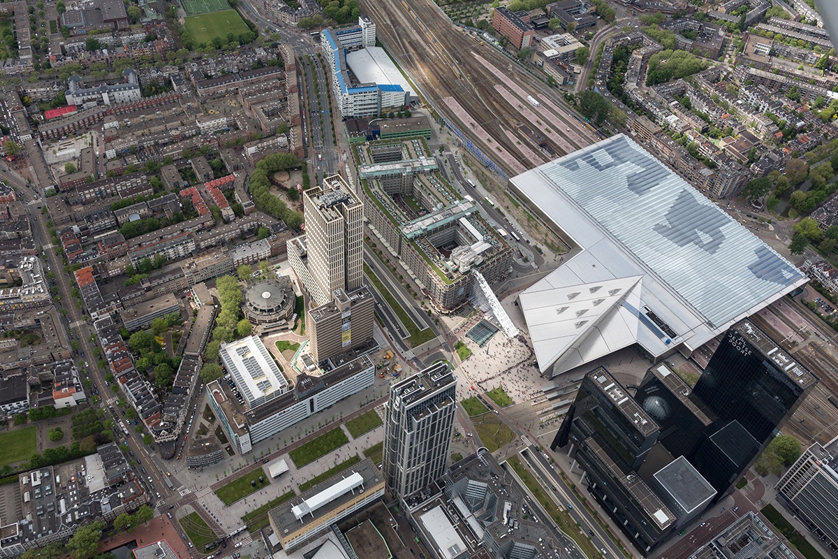 MVRDV’s ’Giant Stairs’ opened in Rotterdam celebrating 75 year post-war reconstruction