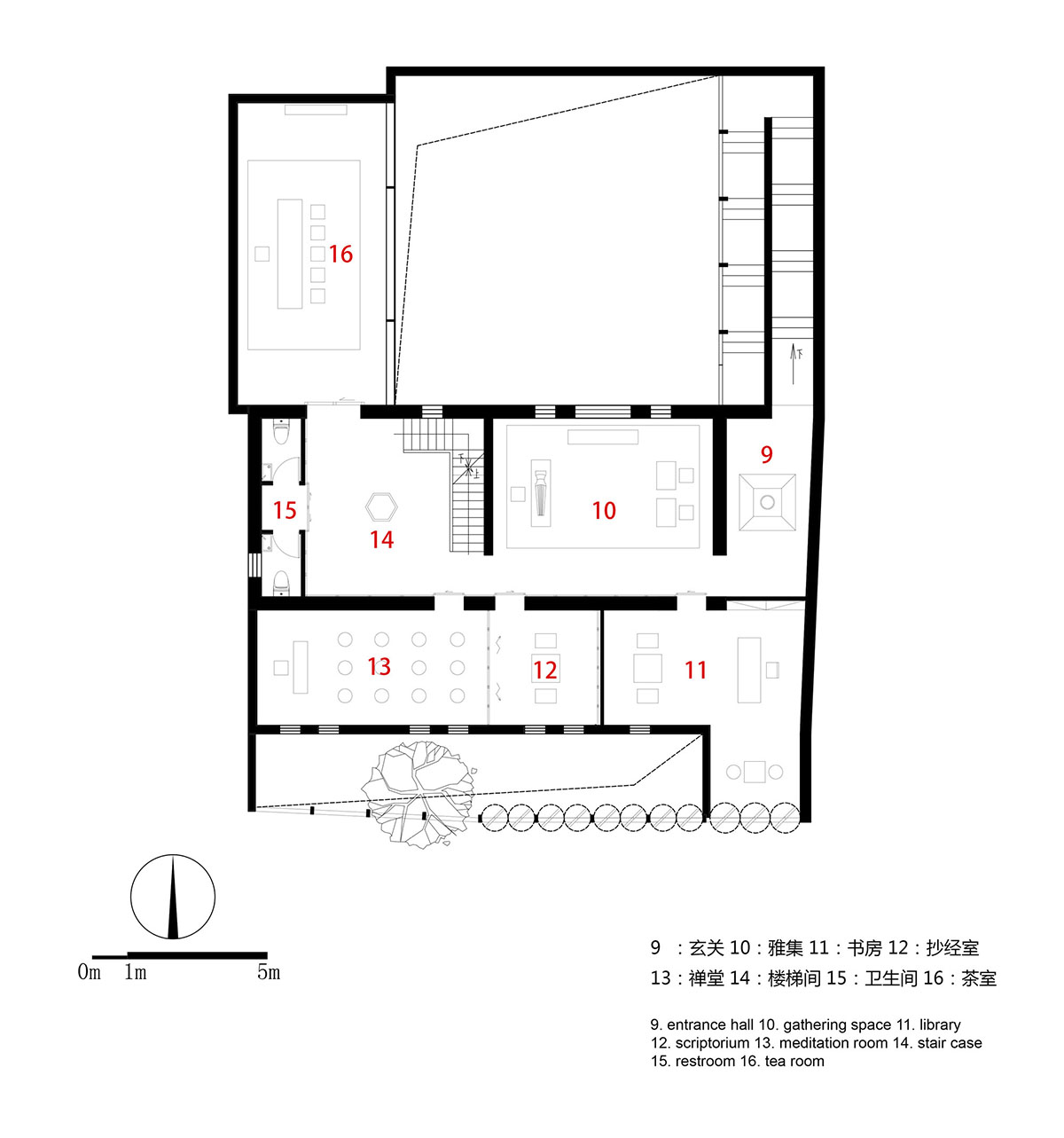 He Wei reimagines the circulation of 1970s factory in China by adding Tea Chamber
