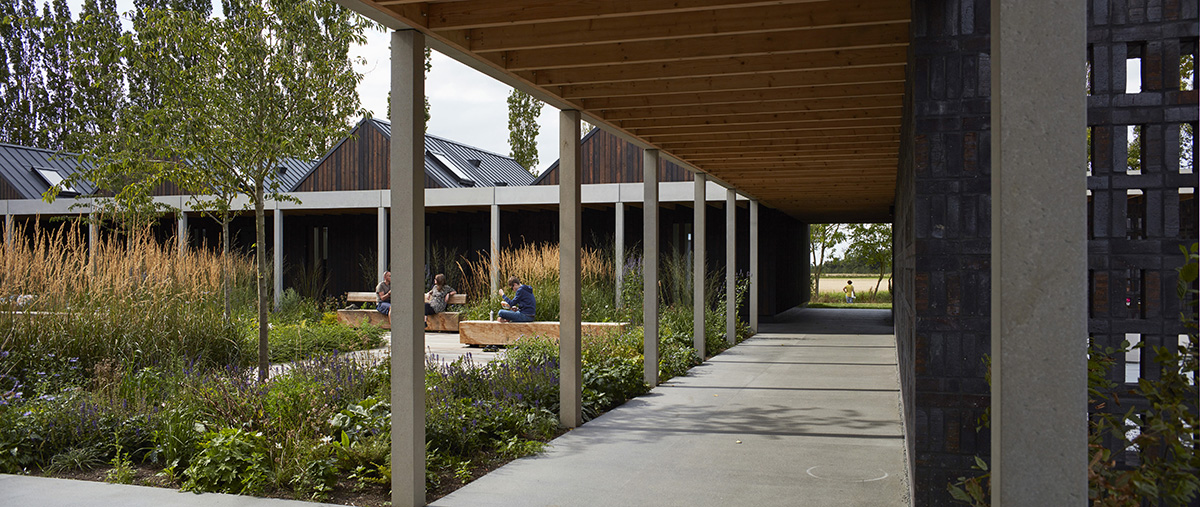 A Buddhist retreat in the Suffolk countryside reopened, designed by Walters & Cohen Architects