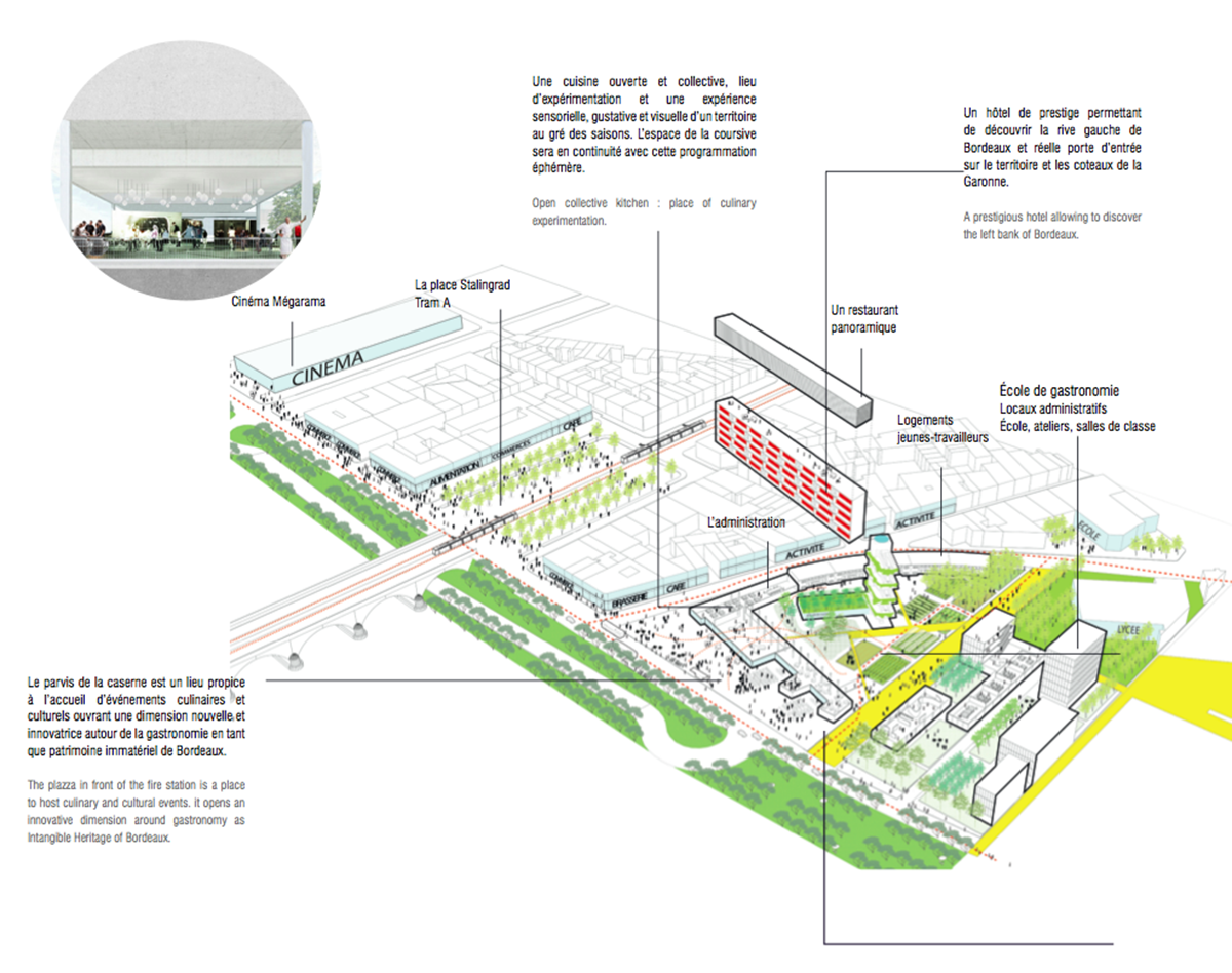ONZ Architects+Bom Architecture + MDesign unveil new images of ’La Benauge’ in France