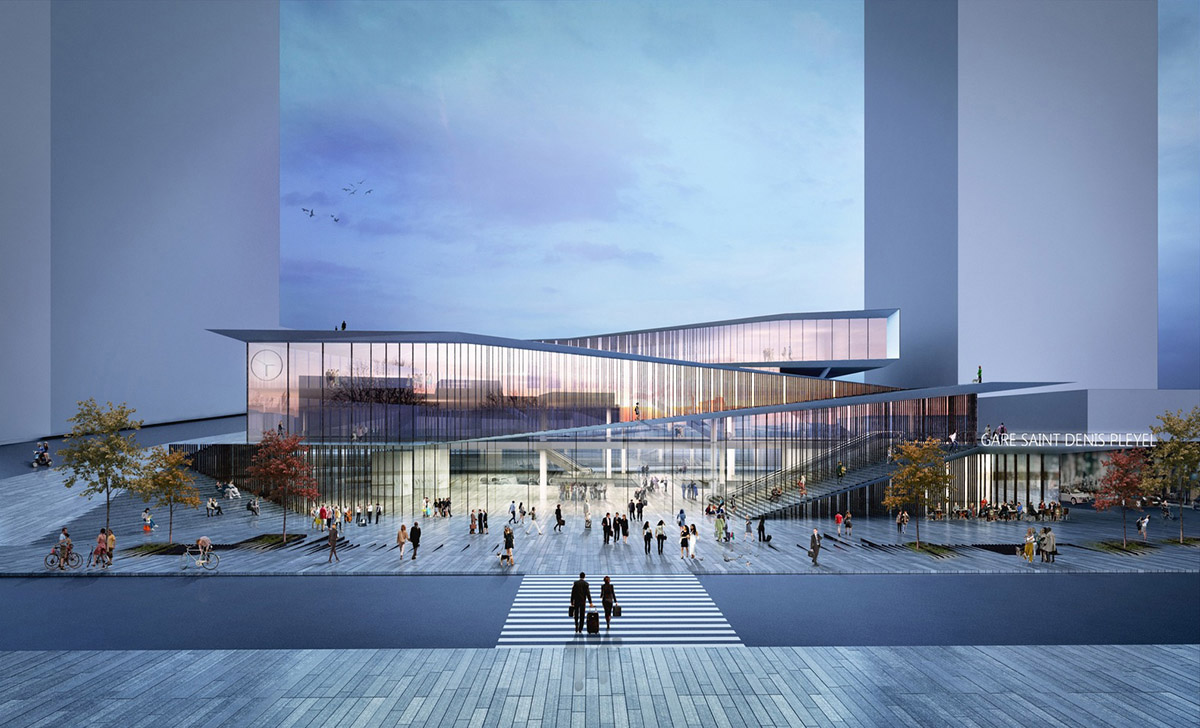 BIG selected to design new Pont de Bondy metro station in Paris along with Kuma, Perrault and EMBT