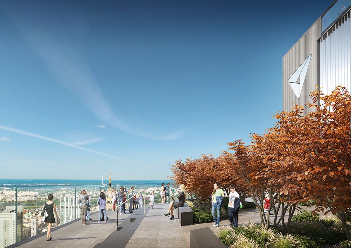 Construction works begin on Poland’s tallest tower designed by Foster+Partners