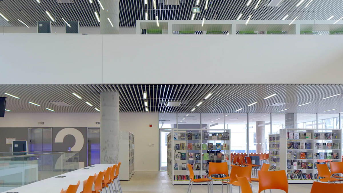 Julian Parkinson films Halifax Central Library designed by Schmidt ...