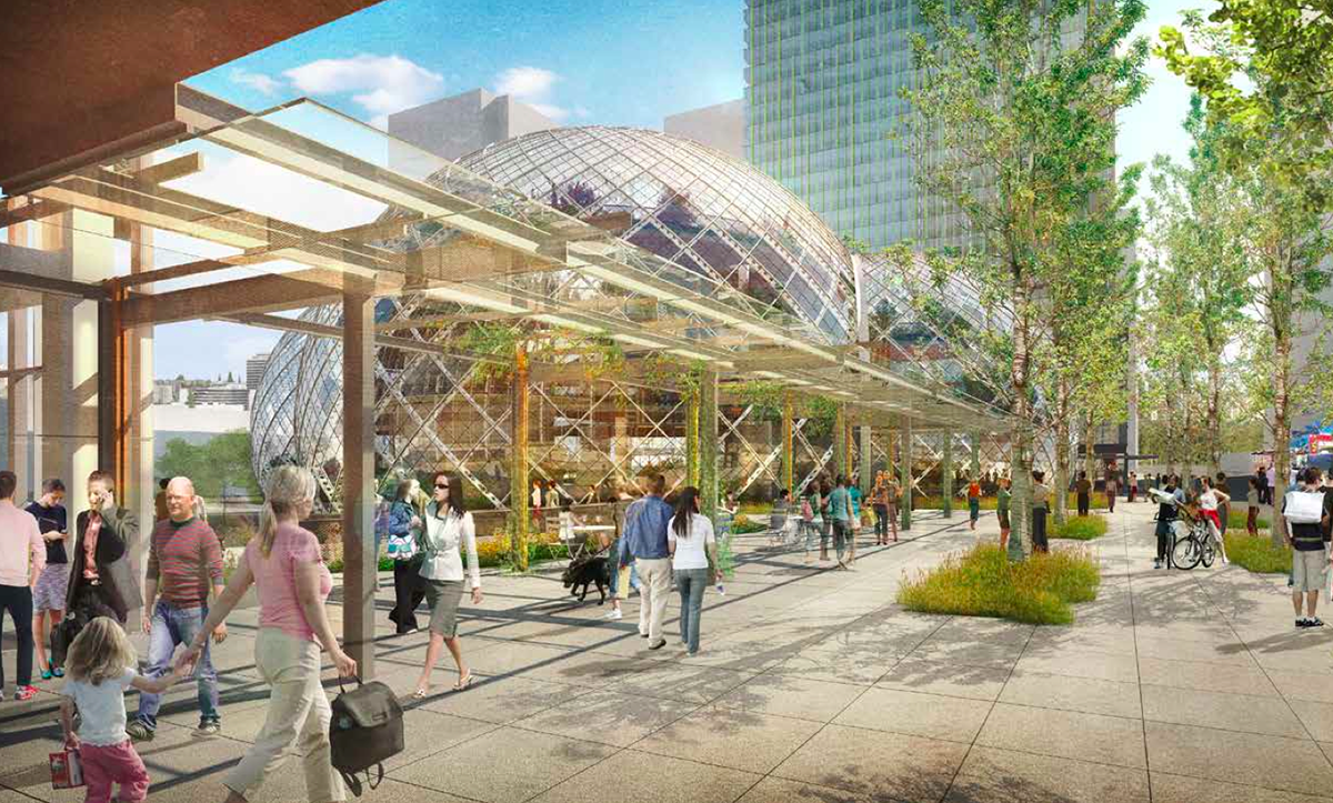 Amazon’s new biosphere offices will conquer Seattle