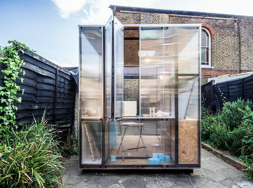 This tiny and cellular pop-up house in London will be a new affordable space for creatives