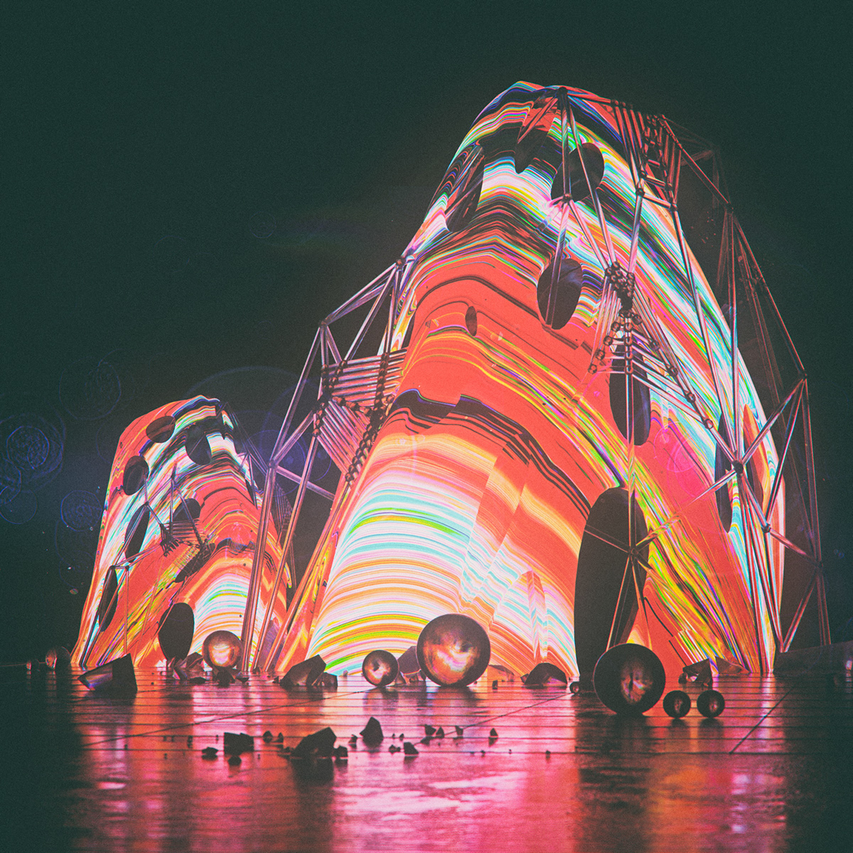 Mike Winkelmann reimagines future landscapes as gigantic elements of everyday life