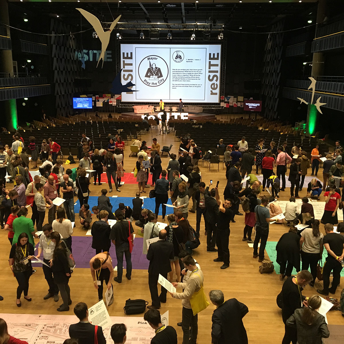 Migrating Ideas: Play The City created Diverse Planning for Win-Win Situations at reSITE 2016