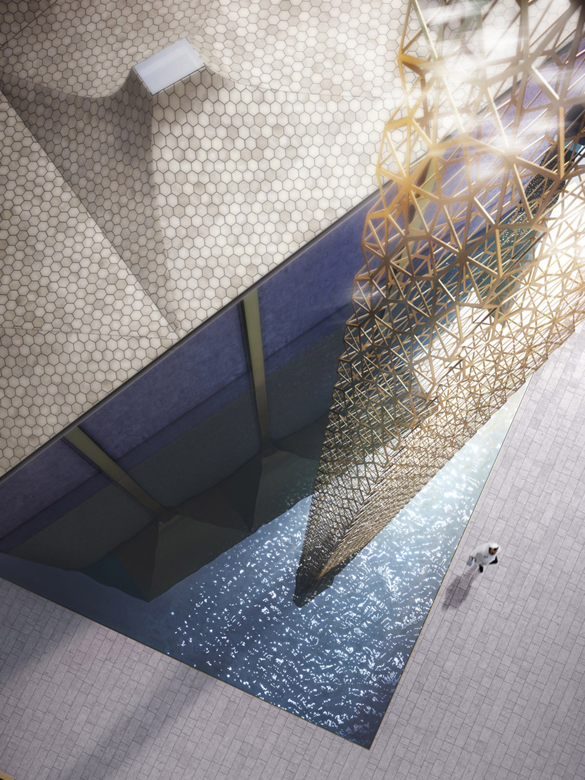 Amanda Levete reveals Islamic tradition through twenty-first century technology in Abu Dhabi