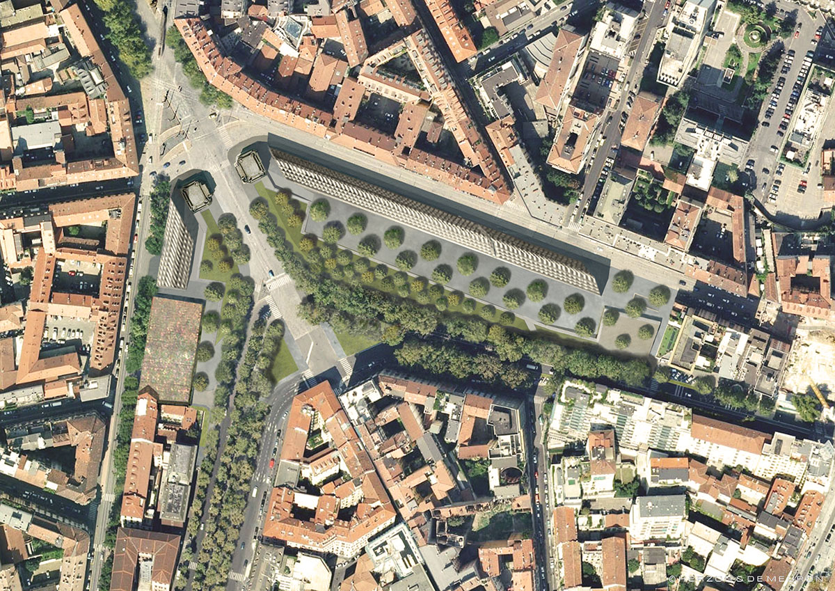 Herzog & de Meuron’s grid-geared Feltrinelli Porta Volta opened in Milan