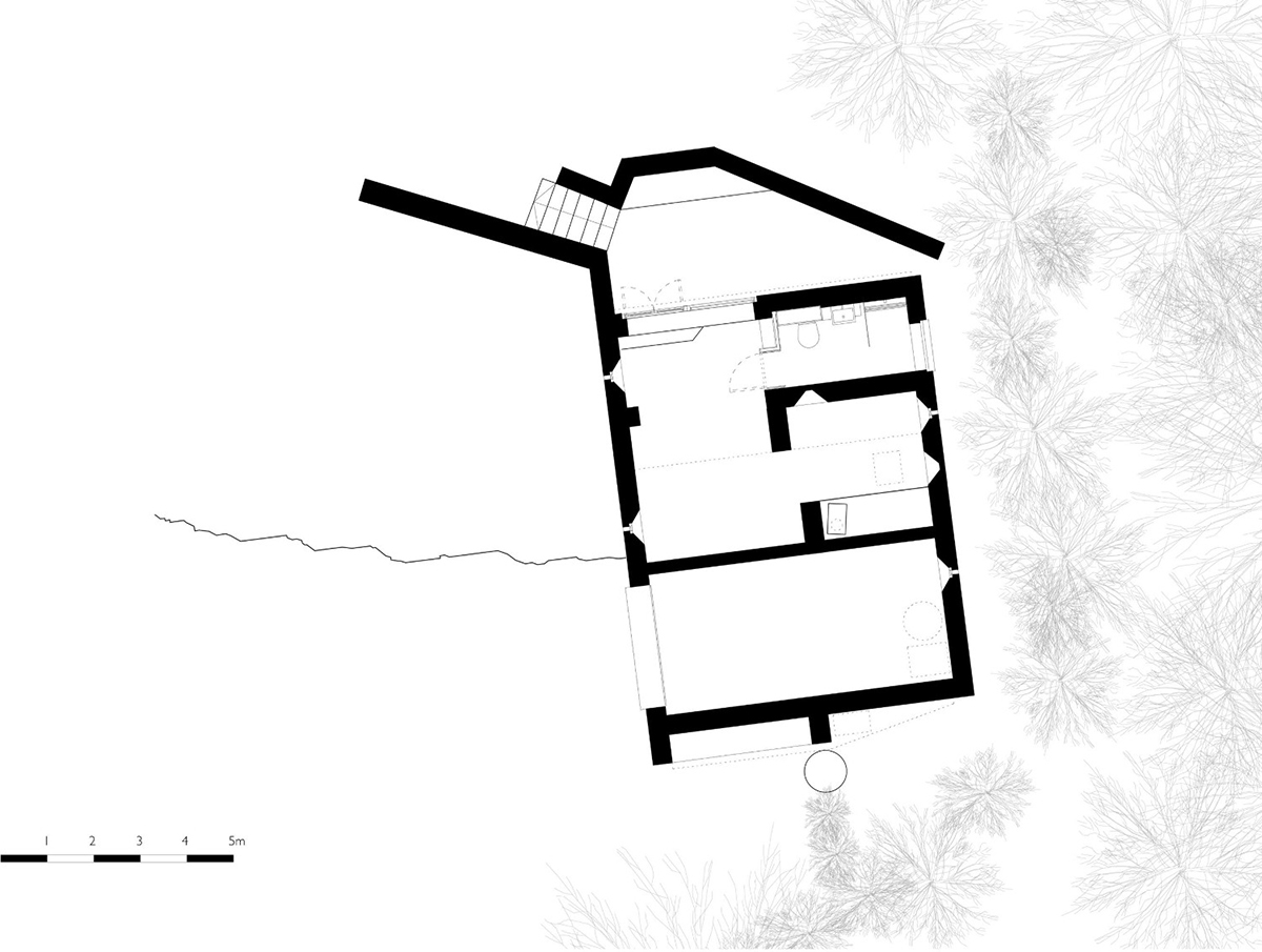 Ansty Plum is reimagined atop steep wooded slope in Wlitshire by Coppin Dockray