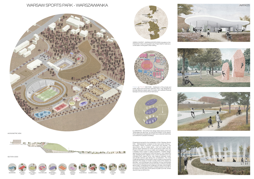 Ctrl+Space announced Warsaw Sports Park Competition Winners