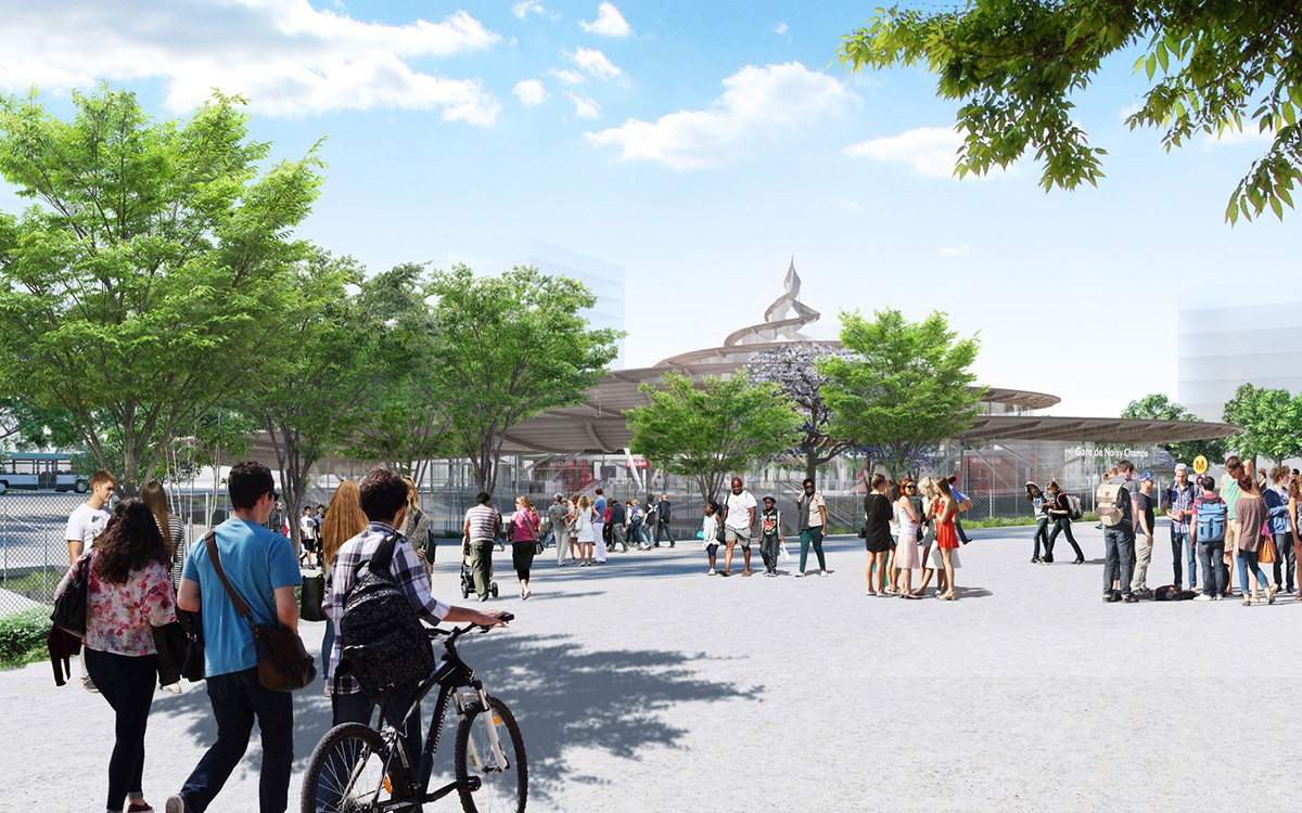 BIG selected to design new Pont de Bondy metro station in Paris along with Kuma, Perrault and EMBT