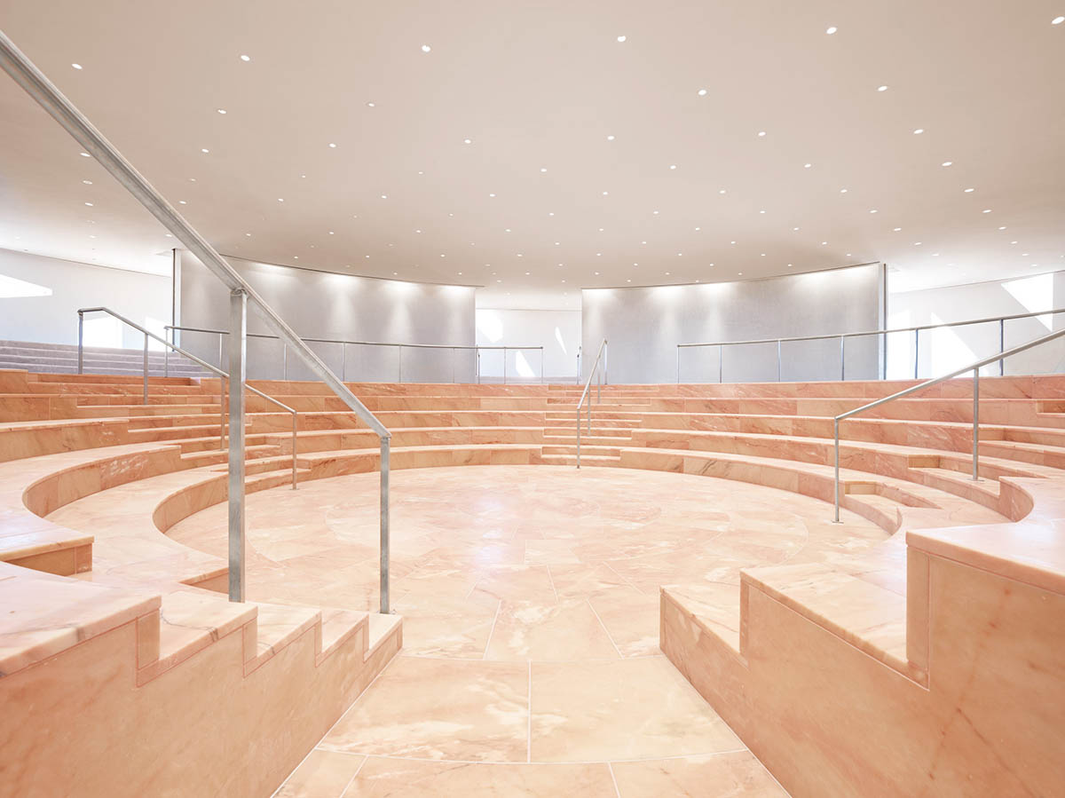 OMA&rsquo;s cylindrical Faena District revives Miami Beach with white cast concrete and carved facade