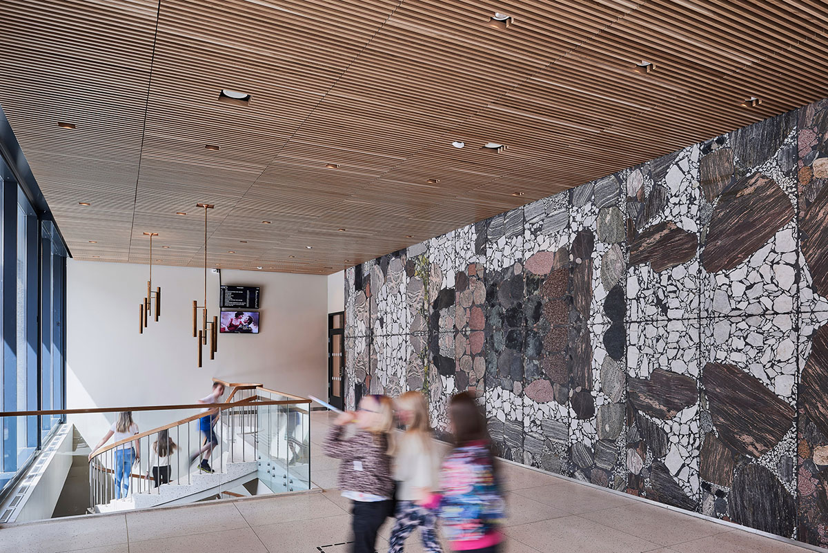 Snøhetta adds a rippling-stainless steel expansion to Lillehammer Art Museum and Lillehammer Cinema