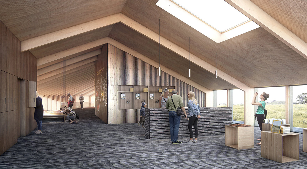 EFFEKT unveils new worm-like Visitor Centre for Mols Bjerg National Park of Denmark