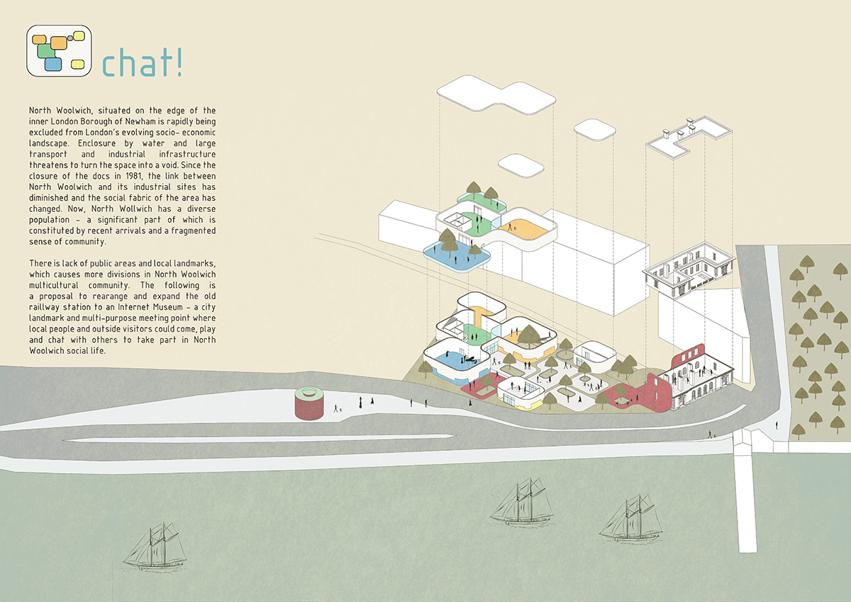 New London Internet Museum is built by using assemblage of crowd-sourced processes