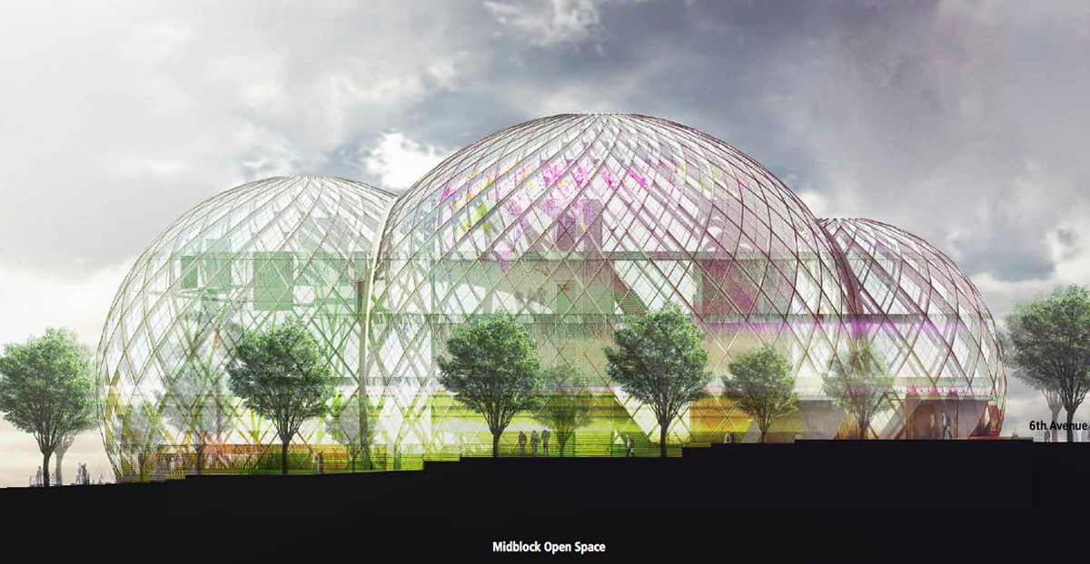 Amazon’s new biosphere offices will conquer Seattle
