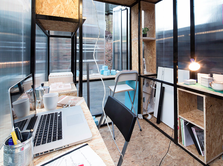 This tiny and cellular pop-up house in London will be a new affordable space for creatives