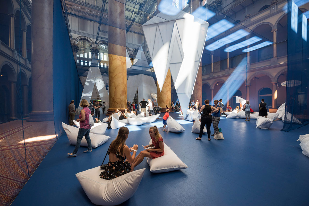 James Corner creates a geometrical Island 