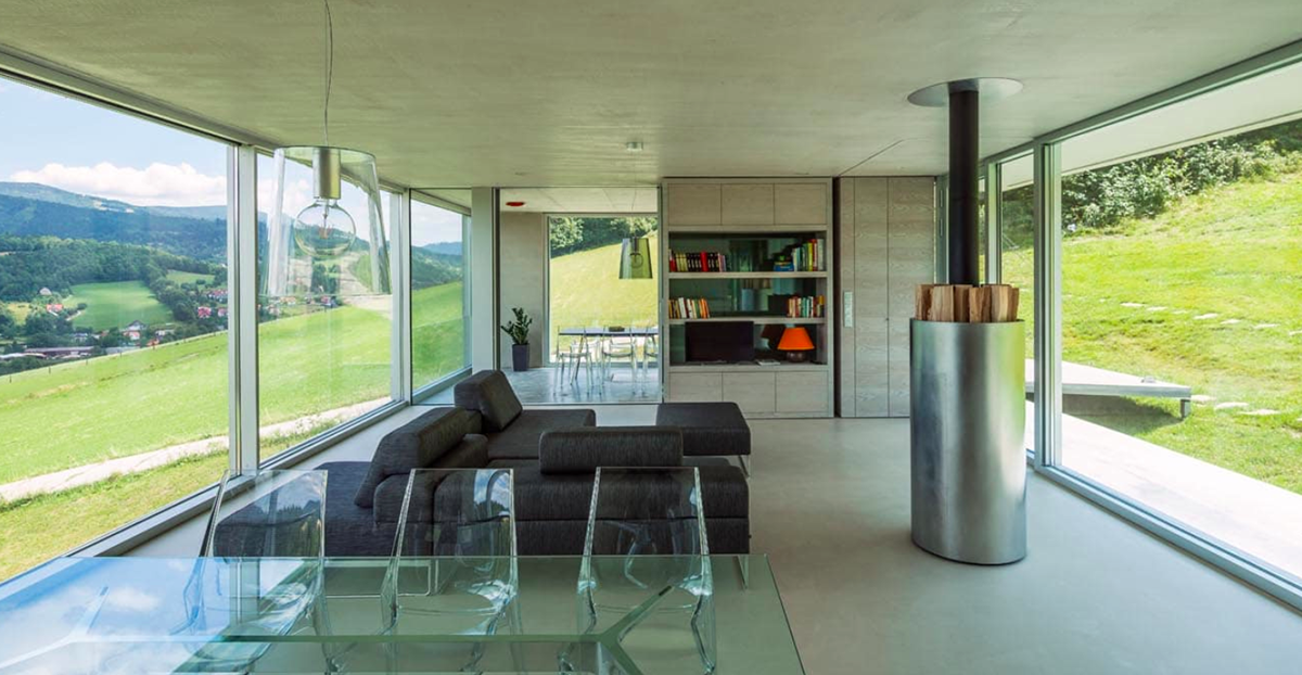 Robert Konieczny&rsquo;s twisted ARK House touches the ground only in one corner on the Polish hill