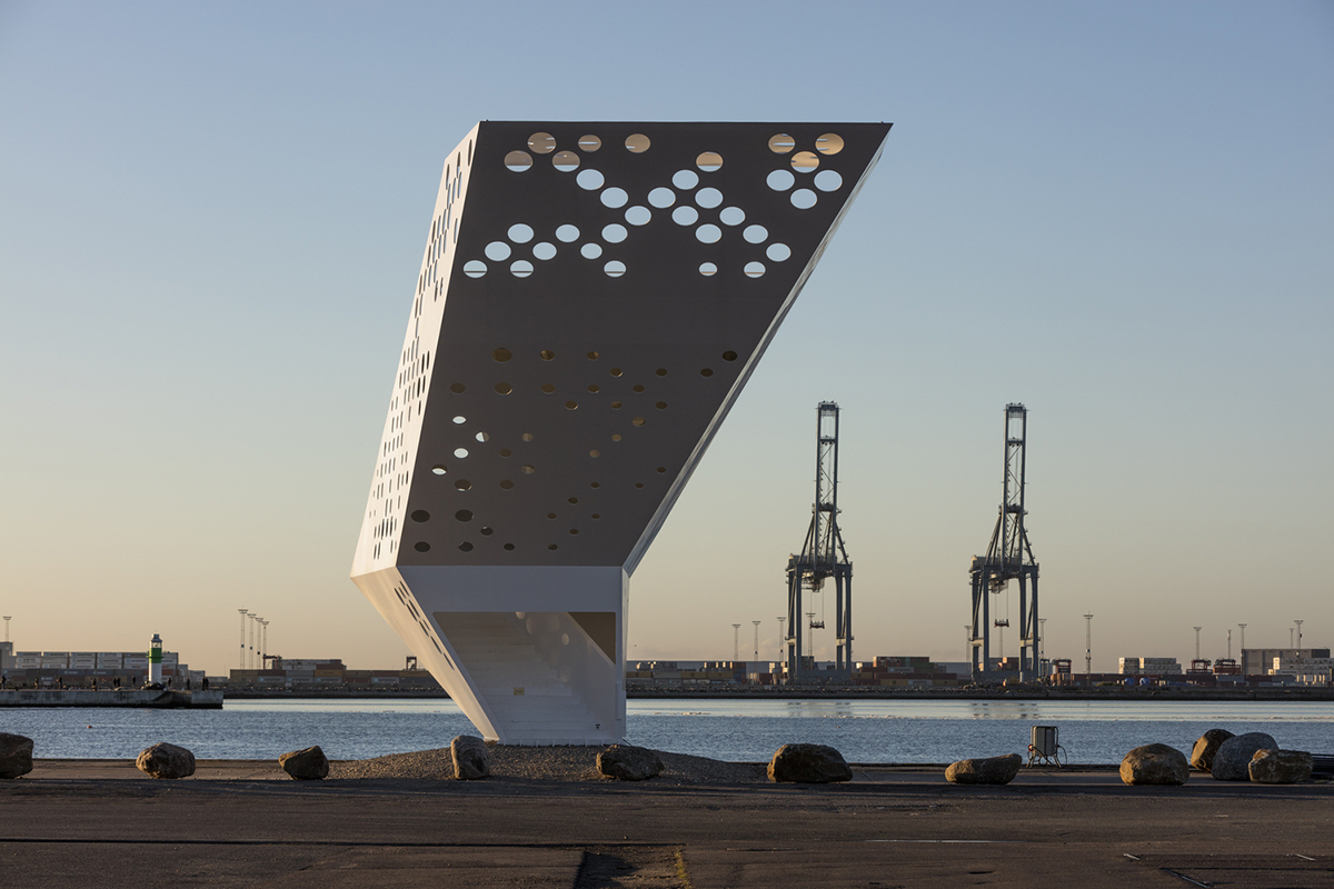 Salling Tower in Denmark designed by Dorte Mandrup Arkitekter