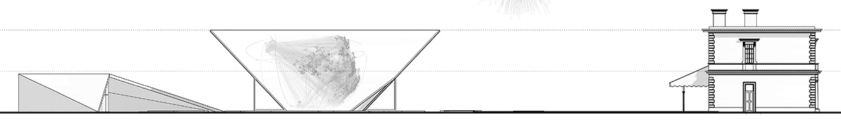 New London Internet Museum is built by using assemblage of crowd-sourced processes