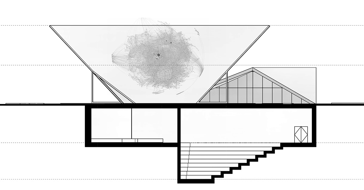 New London Internet Museum is built by using assemblage of crowd-sourced processes