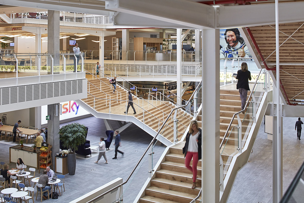 AL_A, PLP Architecture+Hassell complete Sky Central, transforming workplace into a community lab