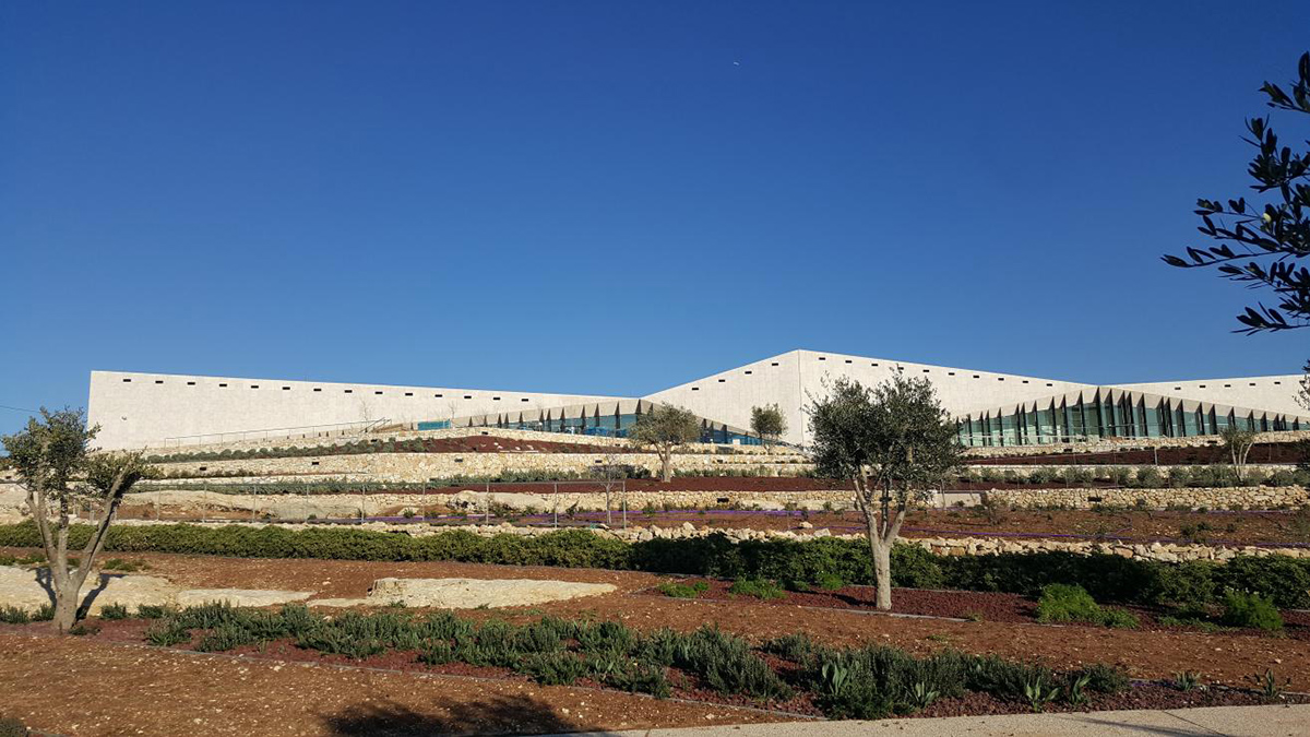 The Palestinian Museum designed by Heneghan Peng Architects opened in ...