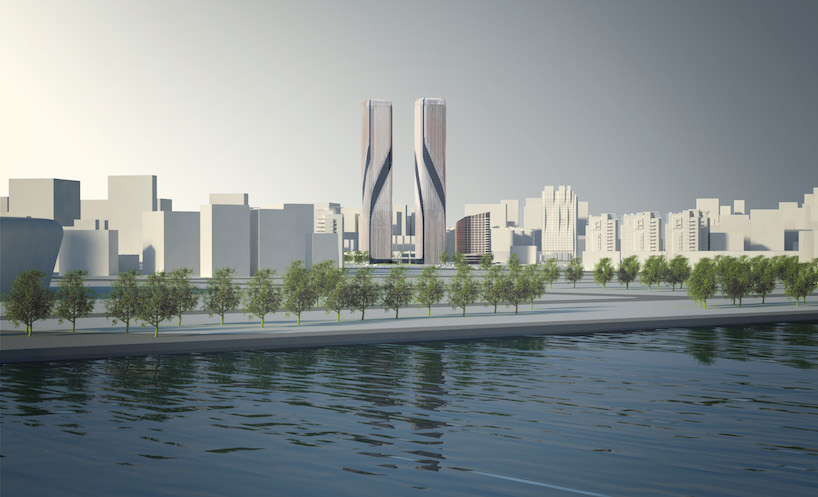 LAVA unveils new Zhejiang Gate Towers in Hangzhou