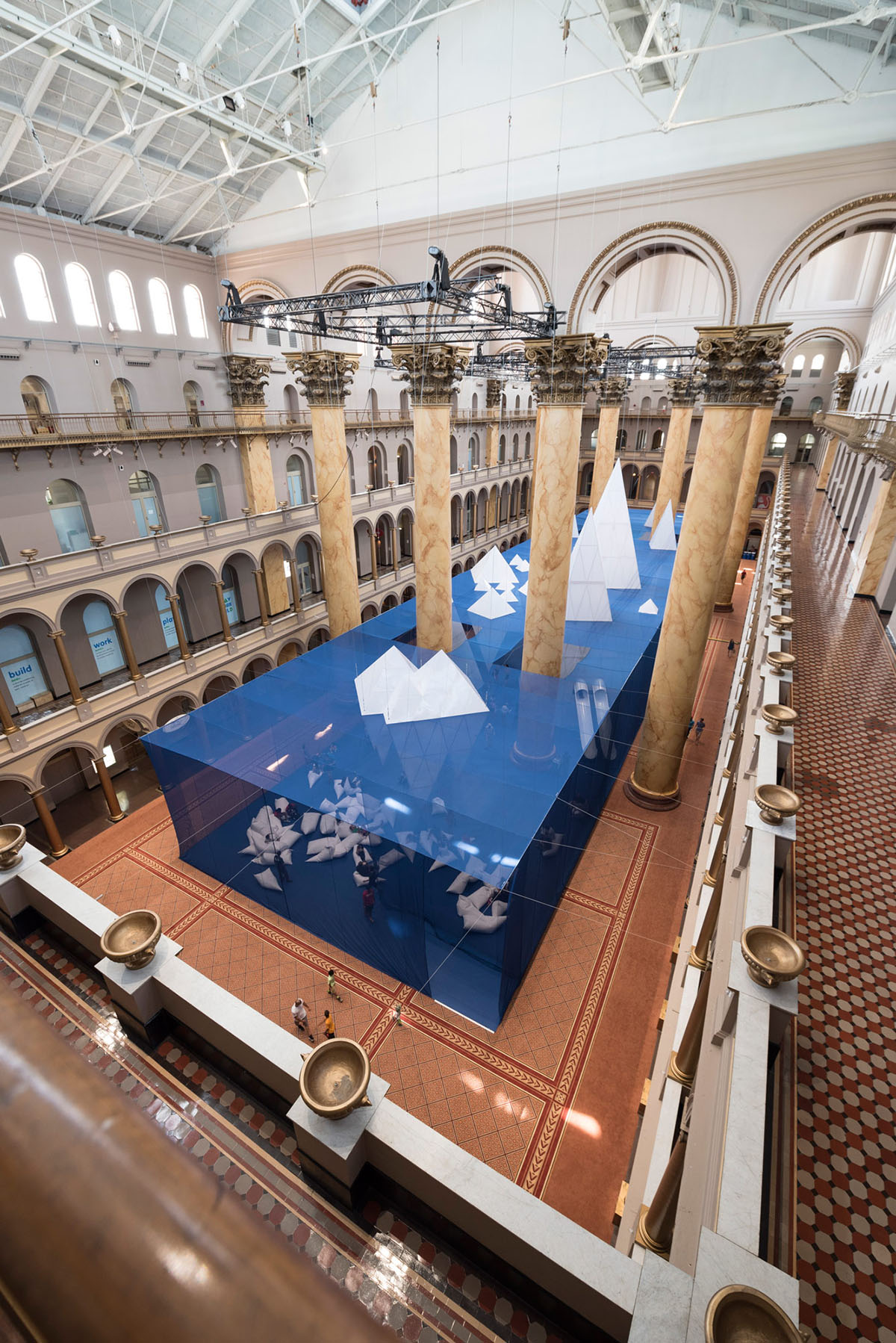 James Corner creates a geometrical Island 