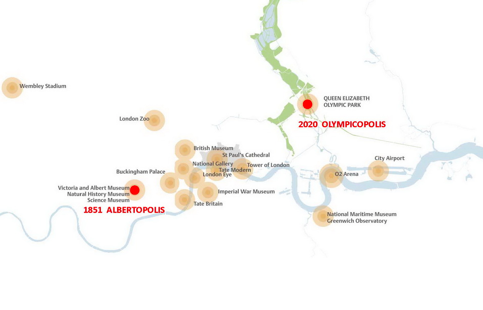 Ole Scheeren unveils his rejected proposal for London Olympicopolis