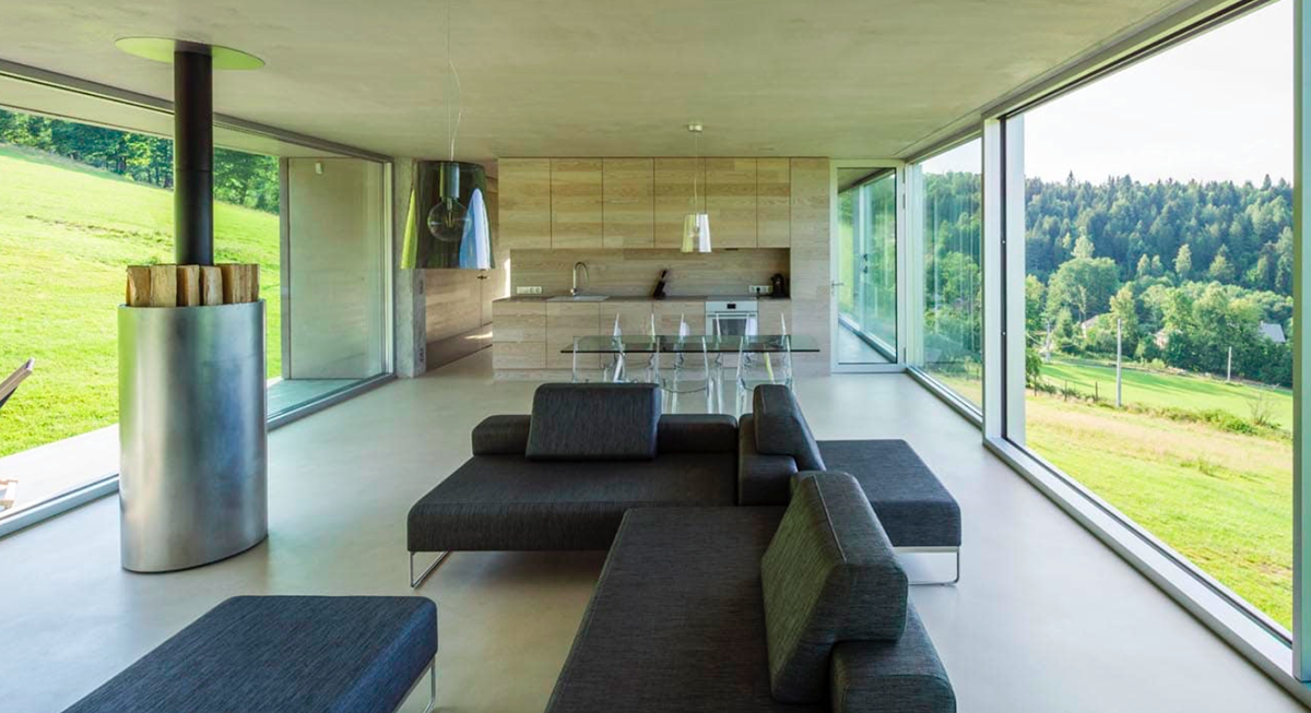 Robert Konieczny&rsquo;s twisted ARK House touches the ground only in one corner on the Polish hill