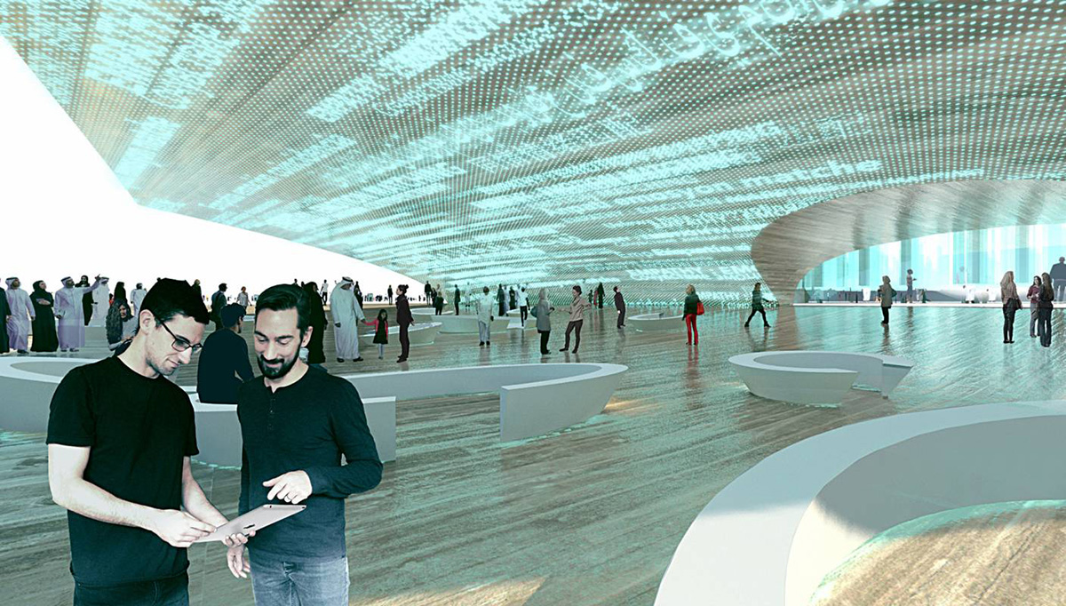 Explore Höweler + Yoon’s mountainous design for Empathy Pavilion for Dubai Expo 2020