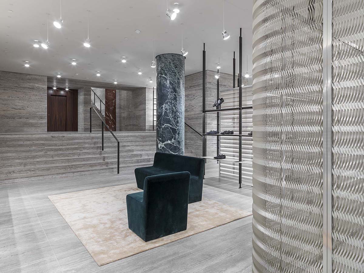 David Chipperfield Architects completes first new concept design for Brioni Flagship Store in Paris