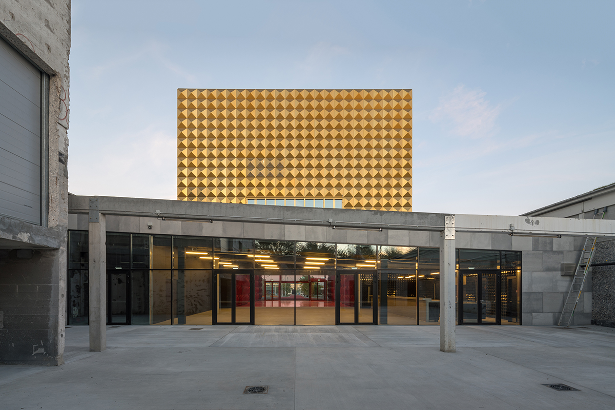 MVRDV and COBE opened ’gold-studded’ rock museum in Denmark