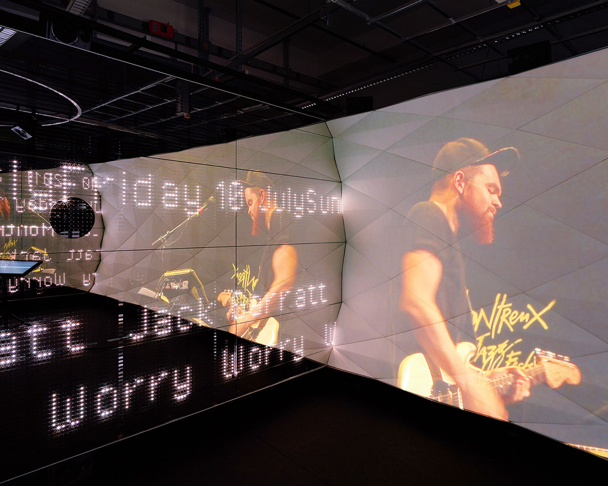 The immersive installation Montreux Jazz Heritage Lab 2 revives 50 years of jazz history